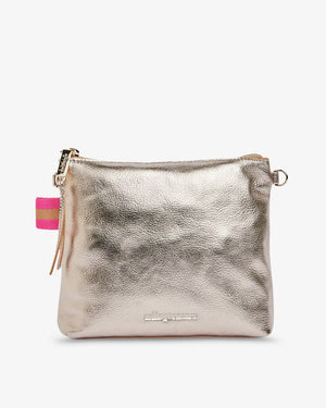 ARLINGTON MILNE Alexis Crossbody - Gold HANDBAG - Zabecca Living