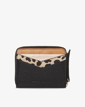 ARLINGTON MILNE Alexis Zip Purse - Black Multi Purse - Zabecca Living