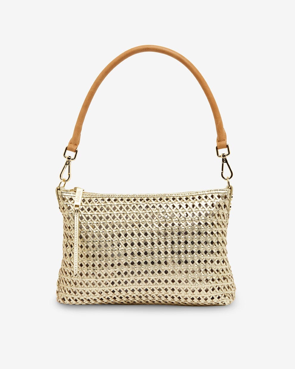 ARLINGTON MILNE Baby Sophia - Gold Weave HANDBAG - Zabecca Living