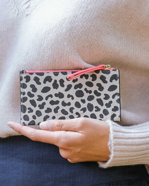 ARLINGTON MILNE Compact Wallet - Spot Suede HANDBAG - Zabecca Living