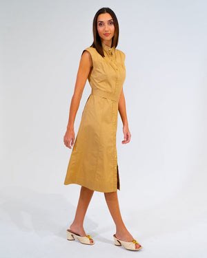 ARLINGTON MILNE Iris Dress - Camel Dress - Zabecca Living