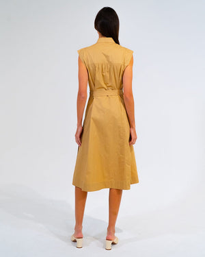 ARLINGTON MILNE Iris Dress - Camel Dress - Zabecca Living