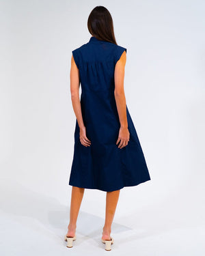 ARLINGTON MILNE Iris Dress - Navy Dress - Zabecca Living