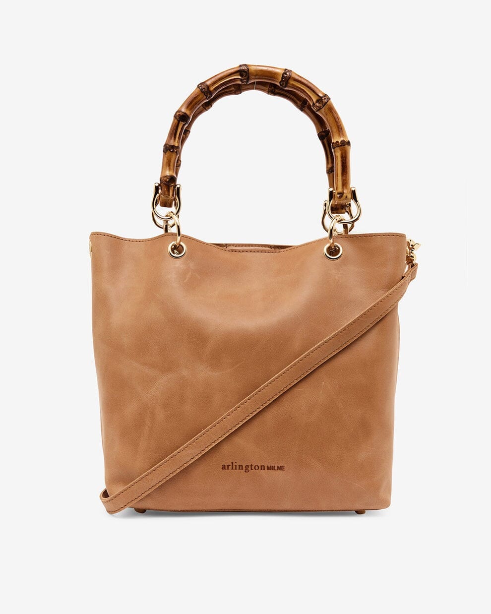 ARLINGTON MILNE Maya Tote - Vintage Tan HANDBAG - Zabecca Living