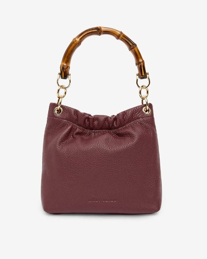 ARLINGTON MILNE Mimi Crossbody - Burgundy HANDBAG - Zabecca Living