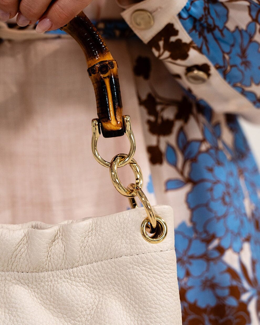 ARLINGTON MILNE Mimi Crossbody - Chalk HANDBAG - Zabecca Living