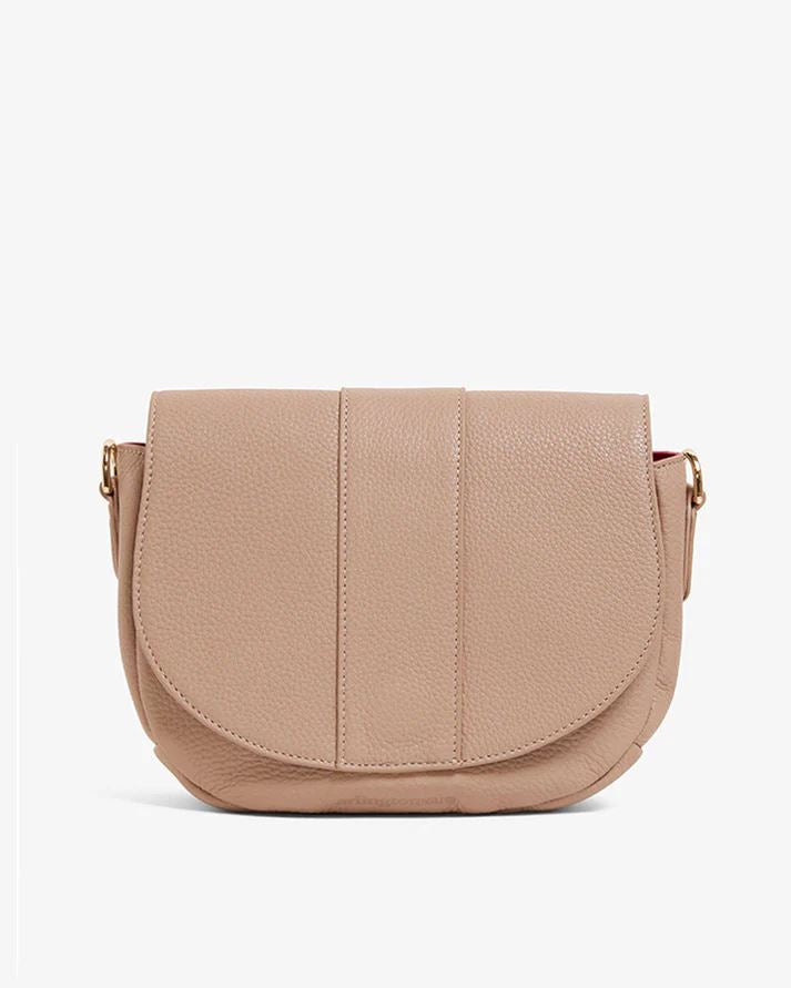 ARLINGTON MILNE Zara Saddle Bag - Fawn HANDBAG - Zabecca Living