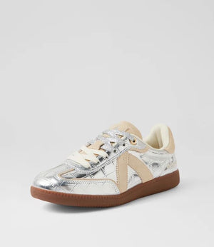 ASFVLT Elite Classic Sneaker - Silver Croc/Tan SNEAKERS - Zabecca Living