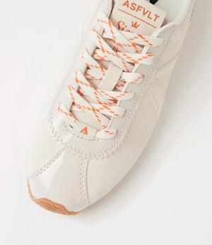 ASFVLT Sienna Sneaker - Taupe/Burnt Orange SNEAKERS - Zabecca Living