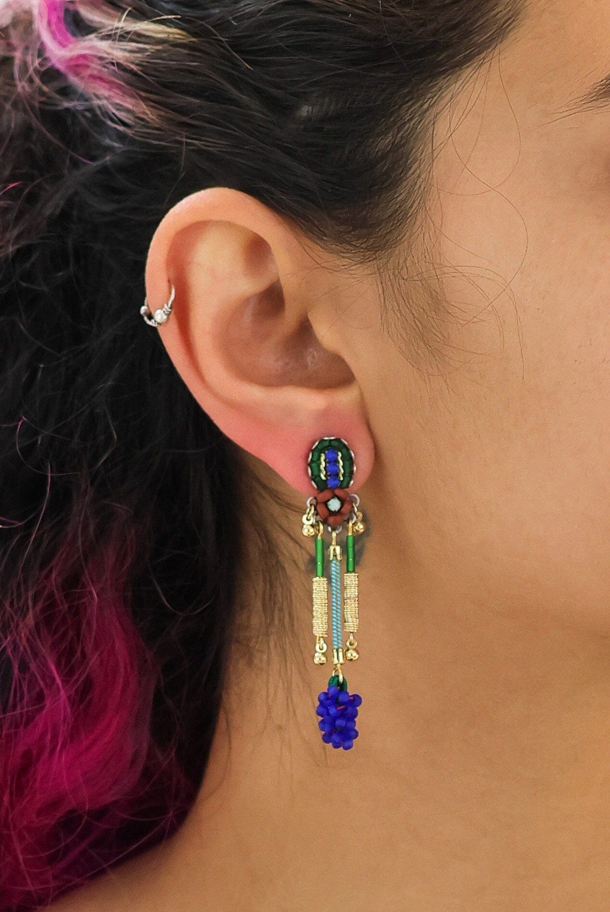 AYALA BAR Beaded Mariva Earrings Earrings - Zabecca Living