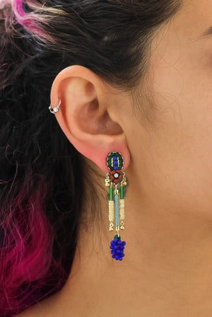 AYALA BAR Beaded Mariva Earrings Earrings - Zabecca Living