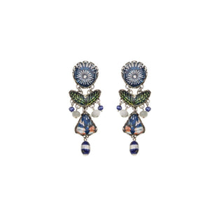 AYALA BAR Blue Domes Small Bule Earrings - Aphrodite Earrings - Zabecca Living