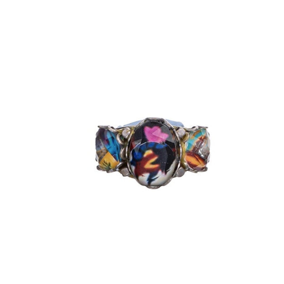 AYALA BAR Candy Twist Glass Ring - Gummy Ring - Zabecca Living