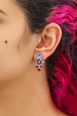 AYALA BAR Heatwave Stud Earrings - Ocean Earrings - Zabecca Living
