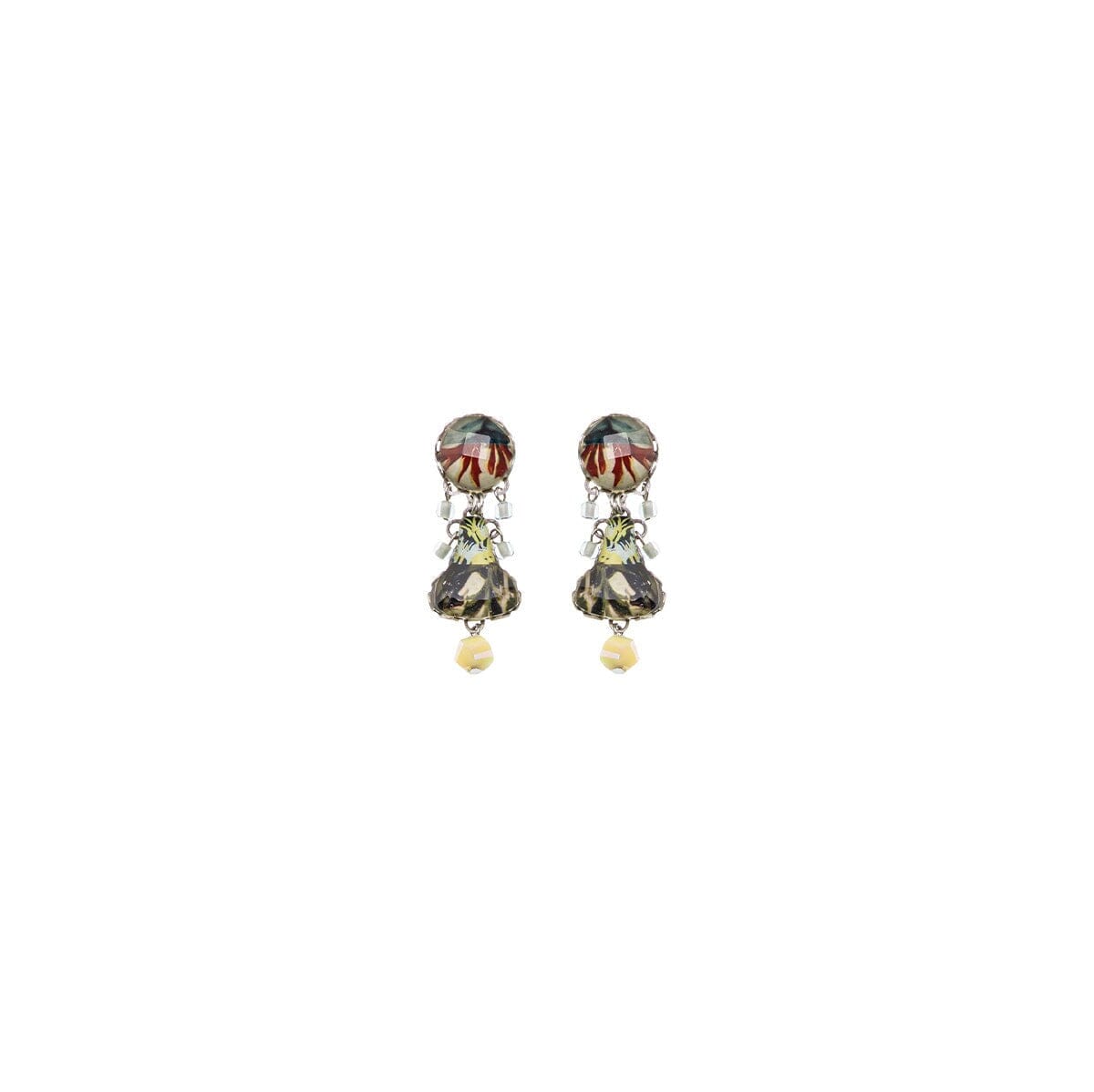 AYALA BAR Neptune's Garden Small Glass Earrings - Norl Earrings - Zabecca Living