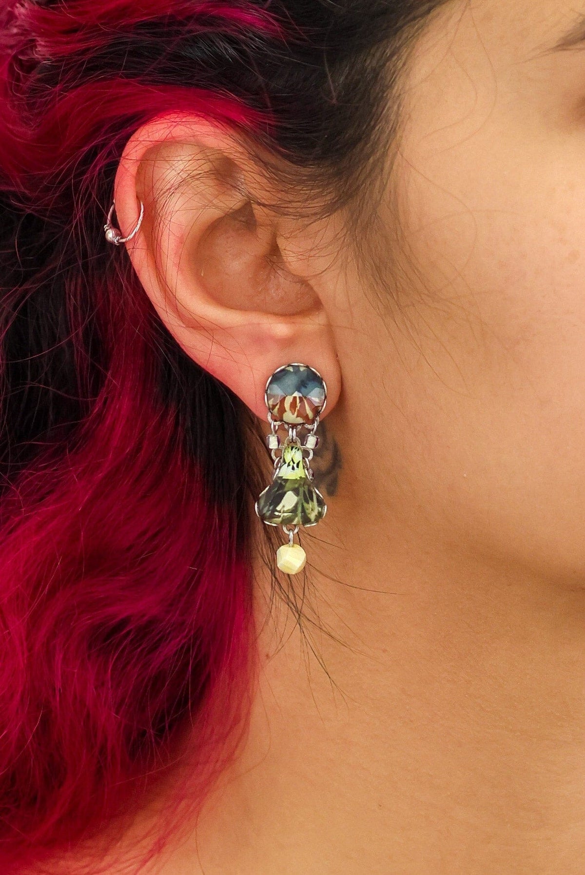 AYALA BAR Neptune's Garden Small Glass Earrings - Norl Earrings - Zabecca Living