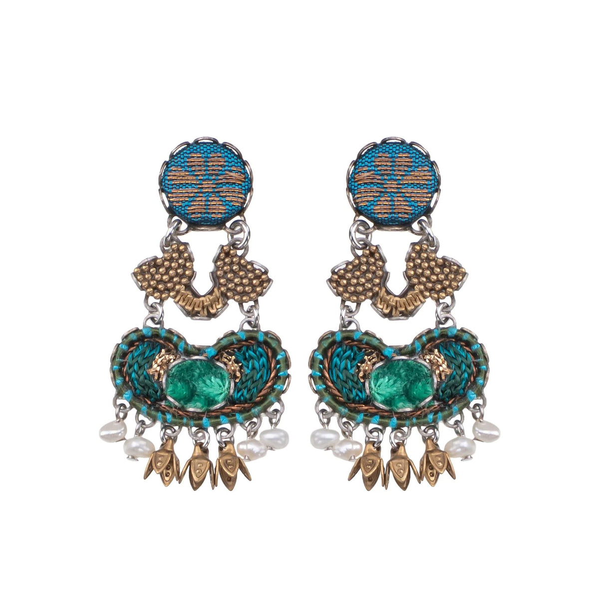 AYALA BAR Royal Velvet Hook Earrings - Richelle Earrings - Zabecca Living