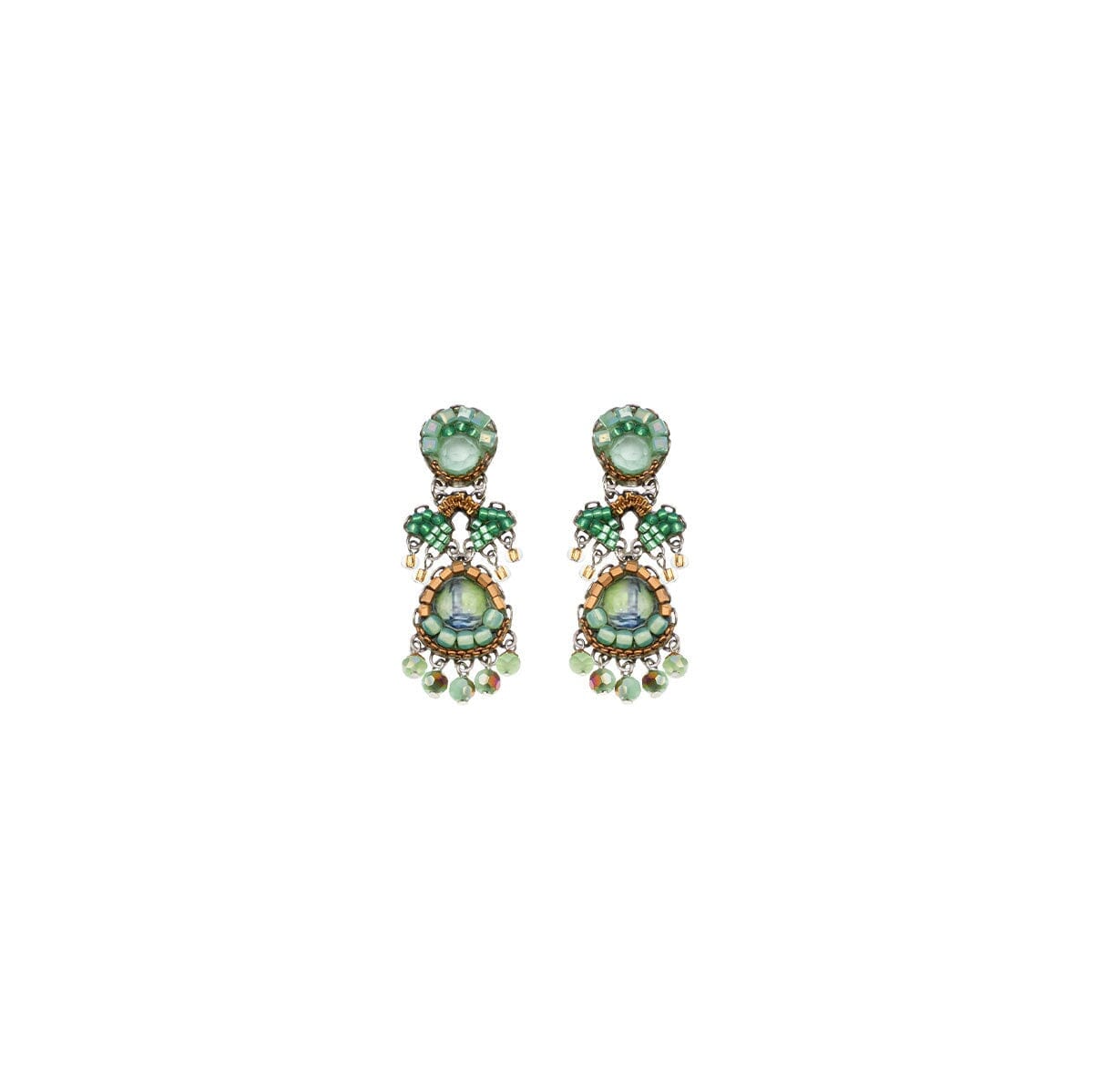 AYALA BAR Seagrass Beaded Earrings - Haicao Earrings - Zabecca Living