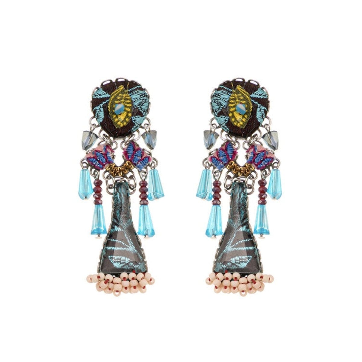 AYALA BAR Summer Skies Designer Beaded Earrings - Star Earrings - Zabecca Living