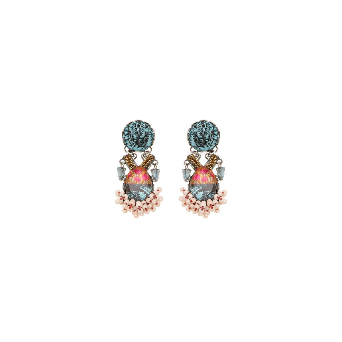 AYALA BAR Summer Skies Handmade Earrings - Moonlight Earrings - Zabecca Living