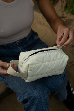 BASE Ditty Base - Ecru toiletry bag - Zabecca Living