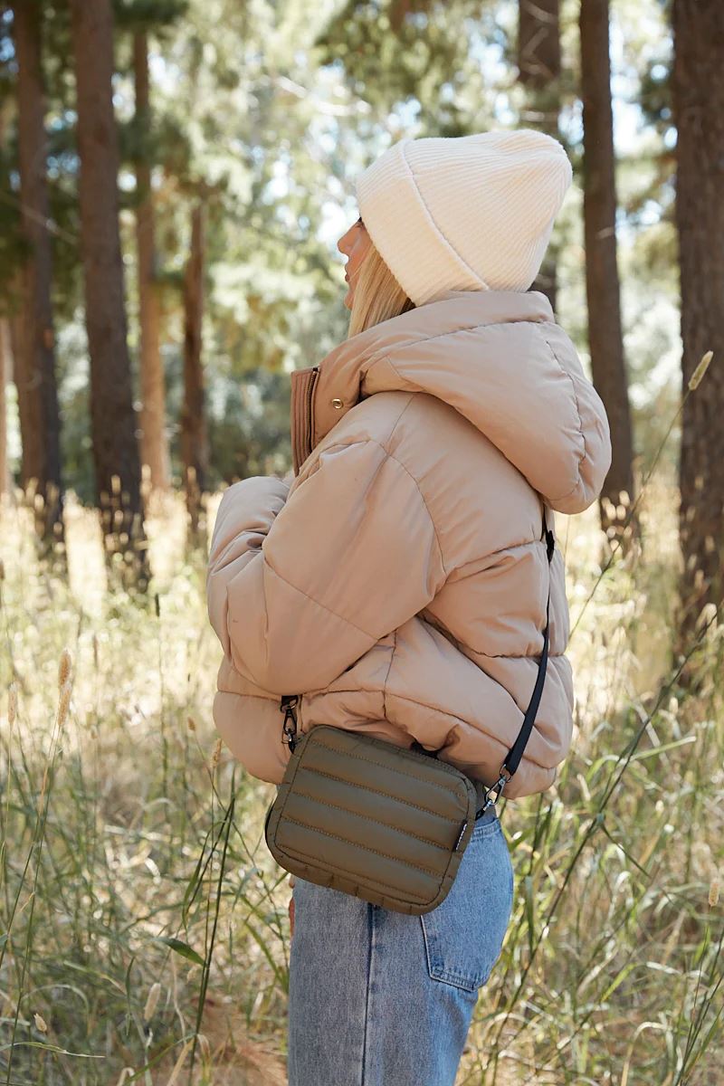 BASE Mini Base - Khaki HANDBAG - Zabecca Living