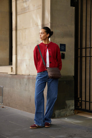 BASE Stash Base Crossbody - Chocolate HANDBAG - Zabecca Living