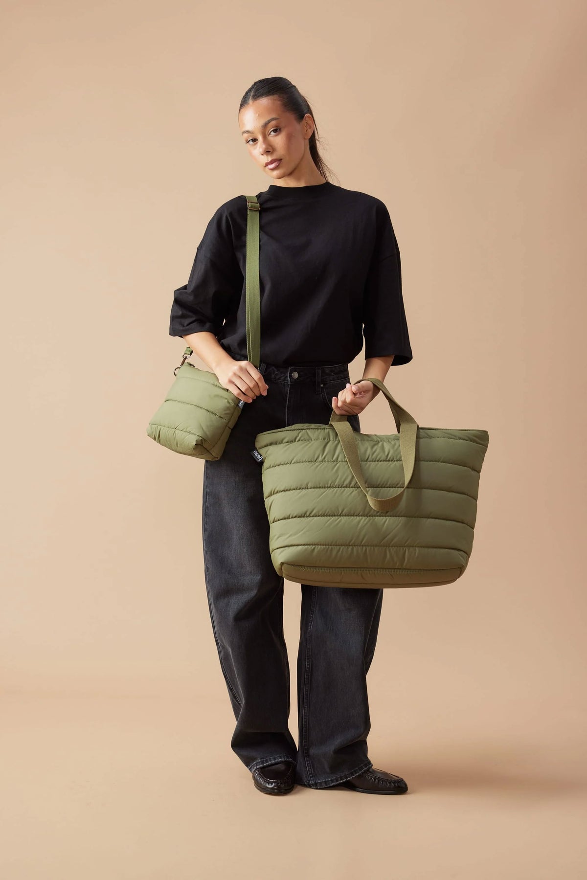 BASE Take It Base Bag -Khaki HANDBAG - Zabecca Living