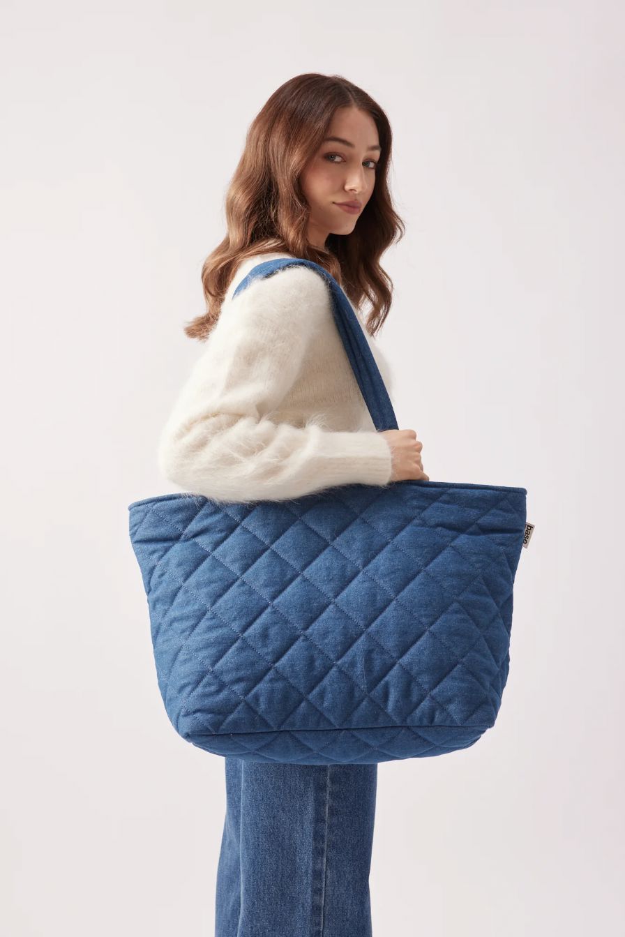 BASE Take It Base Tote - Indigo HANDBAG - Zabecca Living