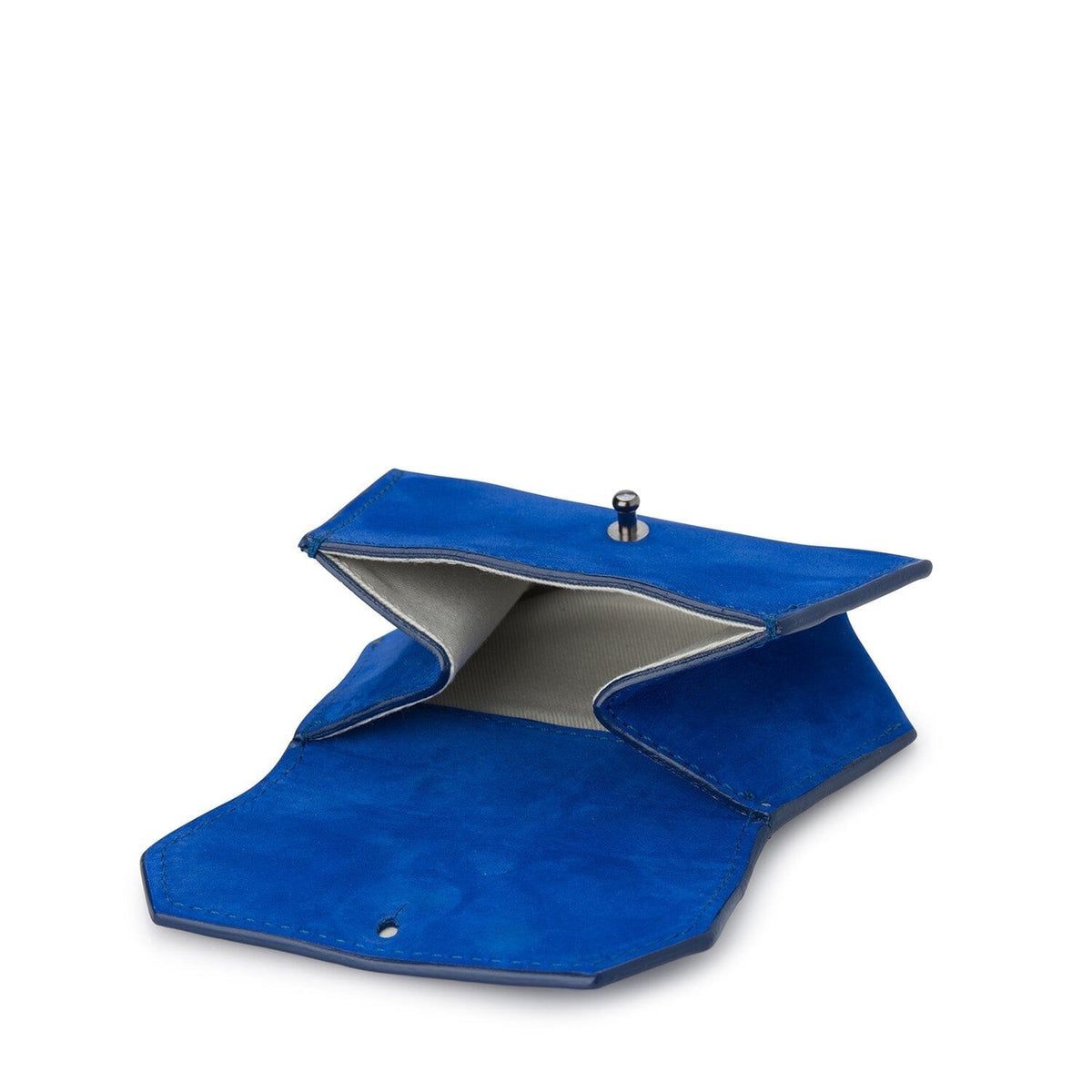 BE HOLD Bifold Leather Wallet - Imperial Blue HANDBAG - Zabecca Living