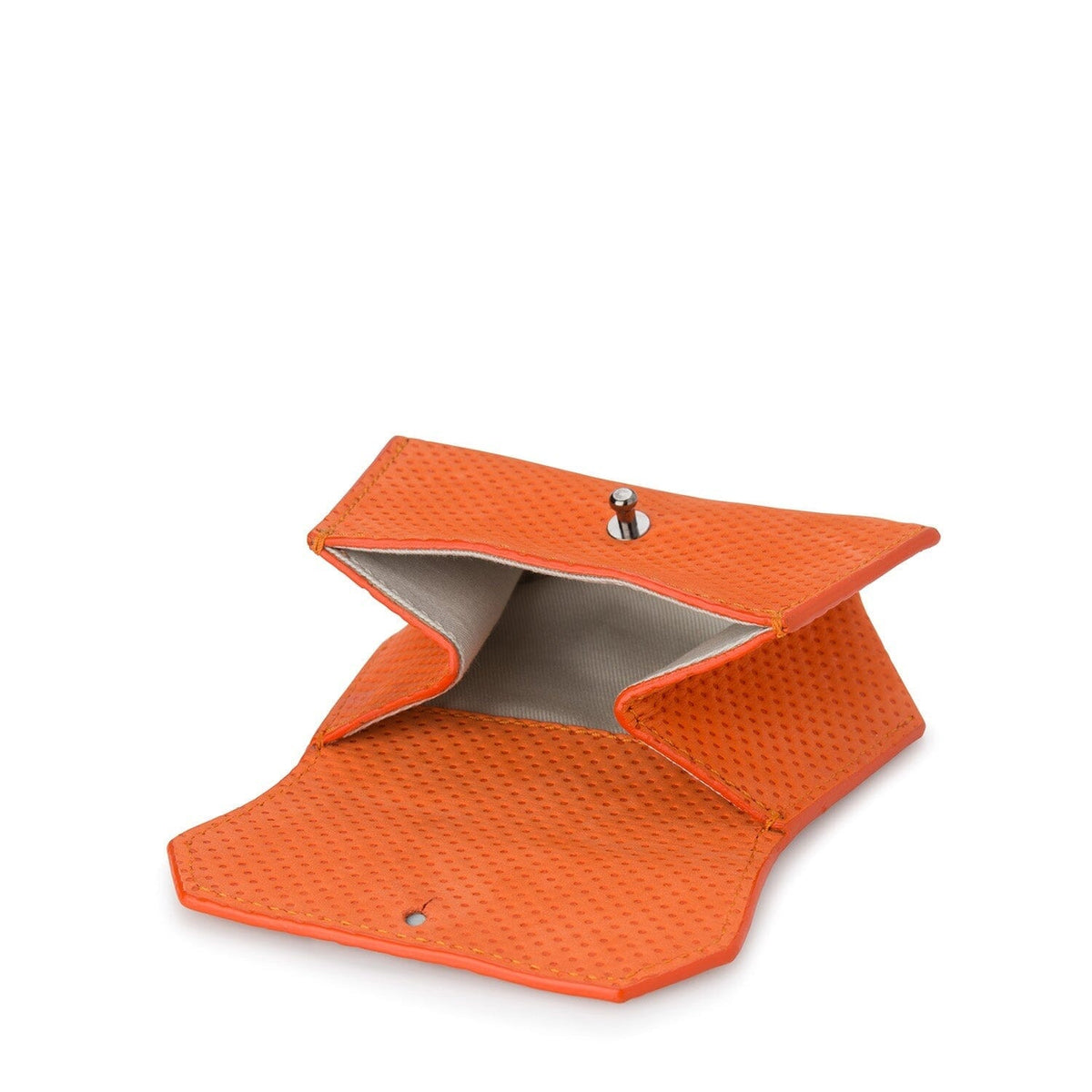 BE HOLD Bifold Leather Wallet - Tangerine HANDBAG - Zabecca Living