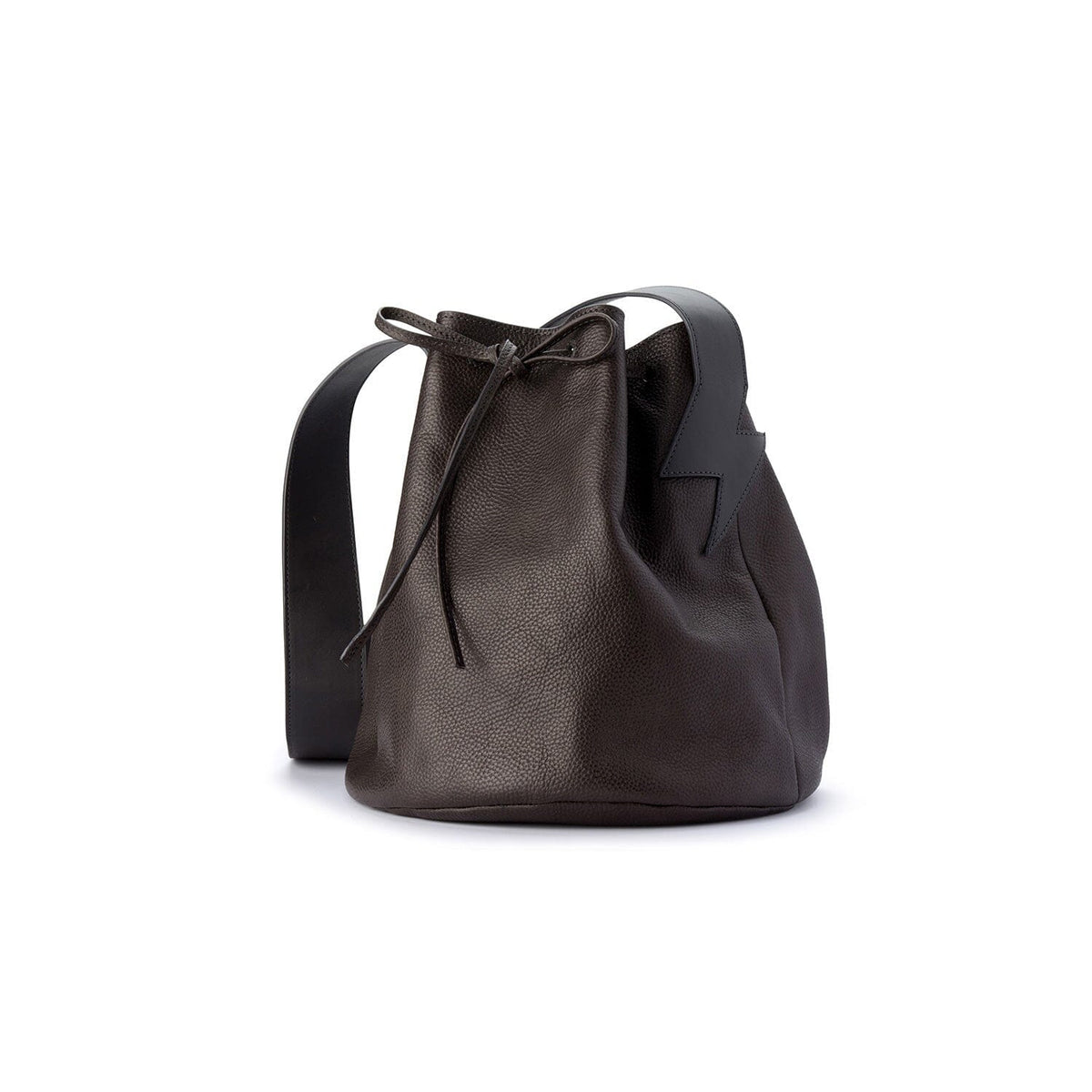 BE HOLD Bucket Bag - Gunmetal Grey HANDBAG - Zabecca Living