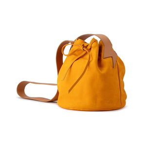 BE HOLD Bucket Bag - Turmeric HANDBAG - Zabecca Living