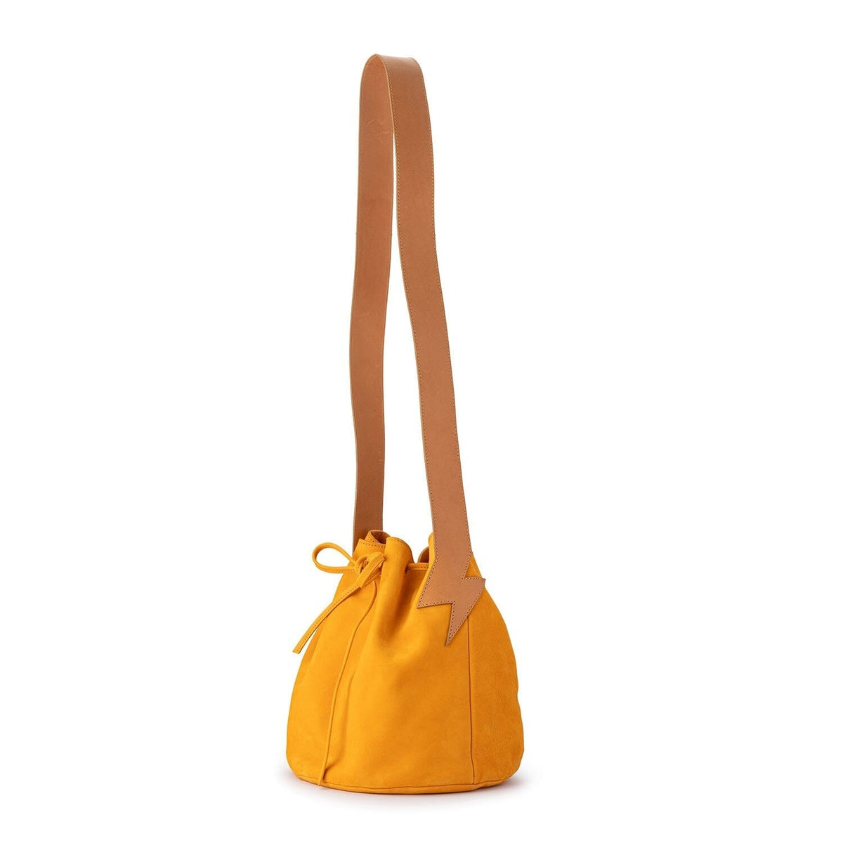 BE HOLD Bucket Bag - Turmeric HANDBAG - Zabecca Living