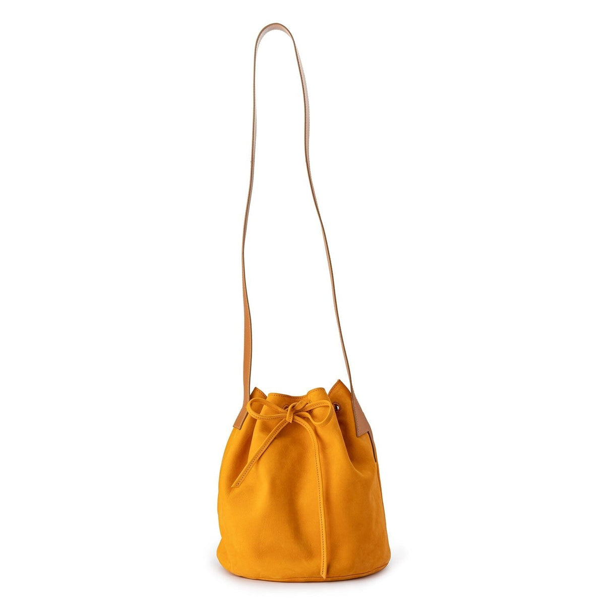 BE HOLD Bucket Bag - Turmeric HANDBAG - Zabecca Living