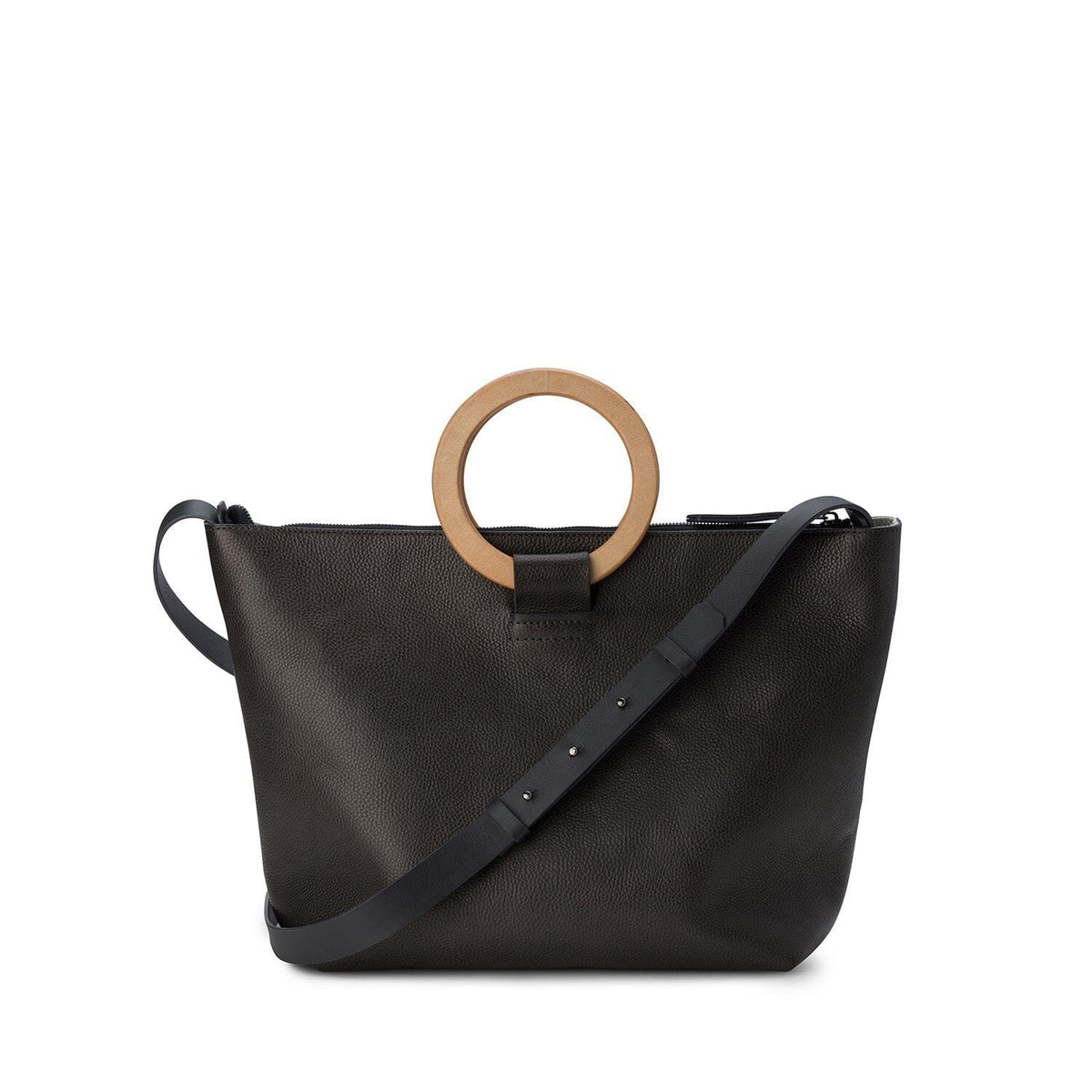 BE HOLD East West Tote - Gunmetal Grey HANDBAG - Zabecca Living
