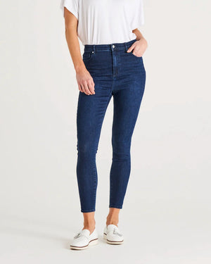 BETTY BASICS Betty Essential Jeans - Indigo Blue JEANS - Zabecca Living