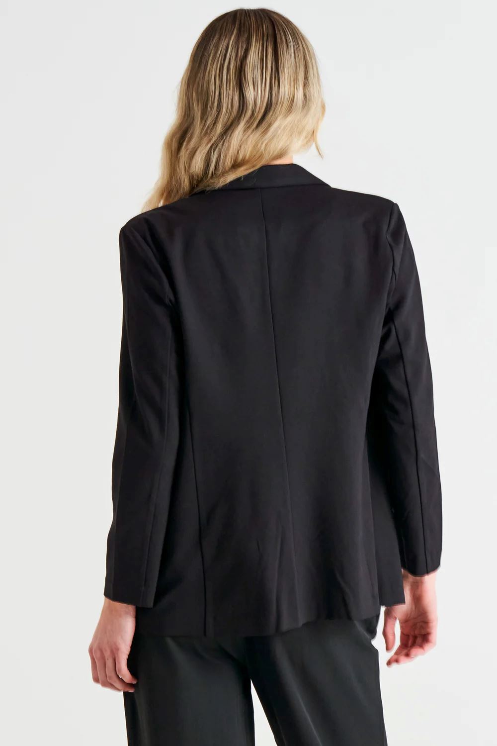 BETTY BASICS Portsea Blazer - Black Jacket - Zabecca Living