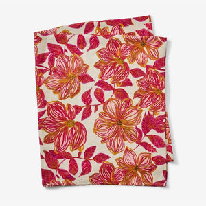 BONNIE & NEIL Azalea Pink Linen Tablecloth - Large Table Runner - Zabecca Living