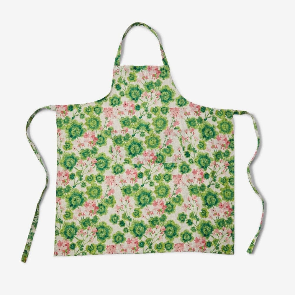 BONNIE & NEIL Linen Apron - Geranium Multi - Zabecca Living