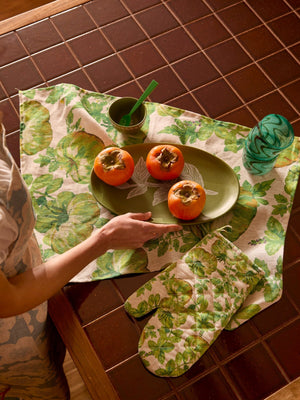 BONNIE & NEIL Linen Oven Mitt - Heirloom Green - Zabecca Living