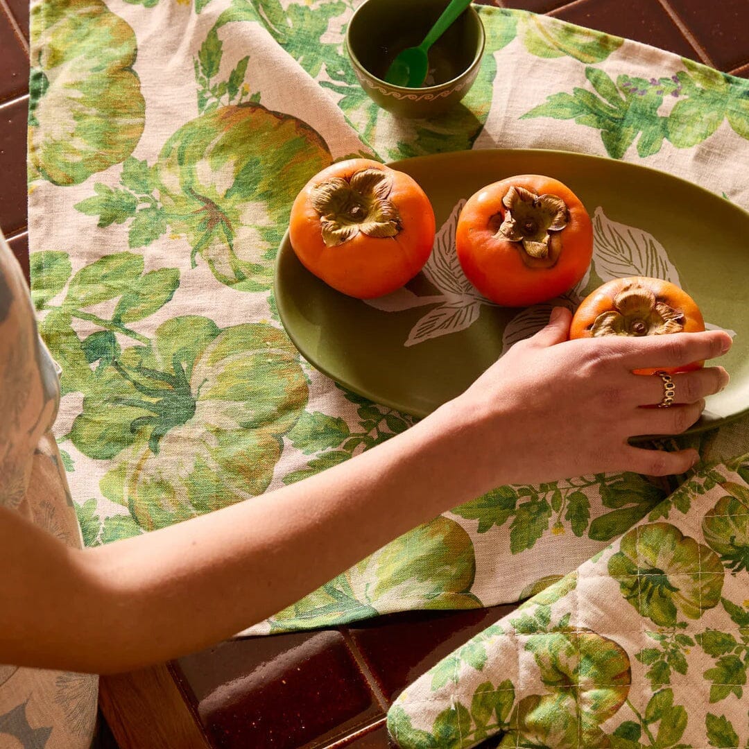 BONNIE & NEIL Linen Tea Towel - Heirloom Green - Zabecca Living