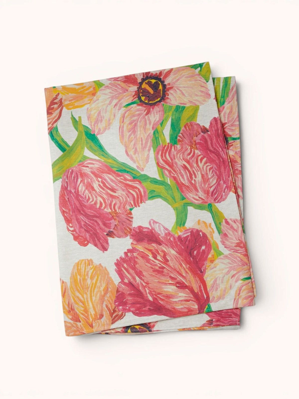 BONNIE & NEIL Tulip Multi Linen Tablecloth - Medium KITCHEN + DINING - Zabecca Living