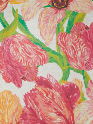 BONNIE & NEIL Tulip Multi Linen Tablecloth - Medium KITCHEN + DINING - Zabecca Living