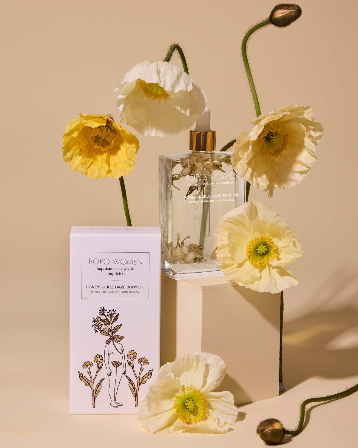 BOPO WOMEN Body Oil - Honeysuckle Haze BODY OIL - Zabecca Living