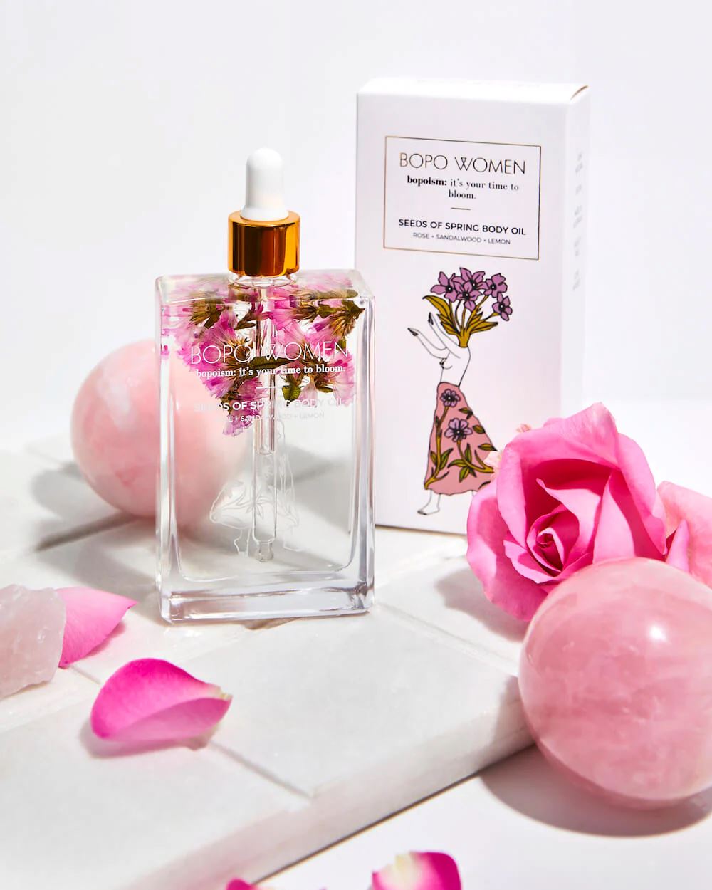 BOPO WOMEN Body Oil - Seeds of Spring BODY OIL - Zabecca Living