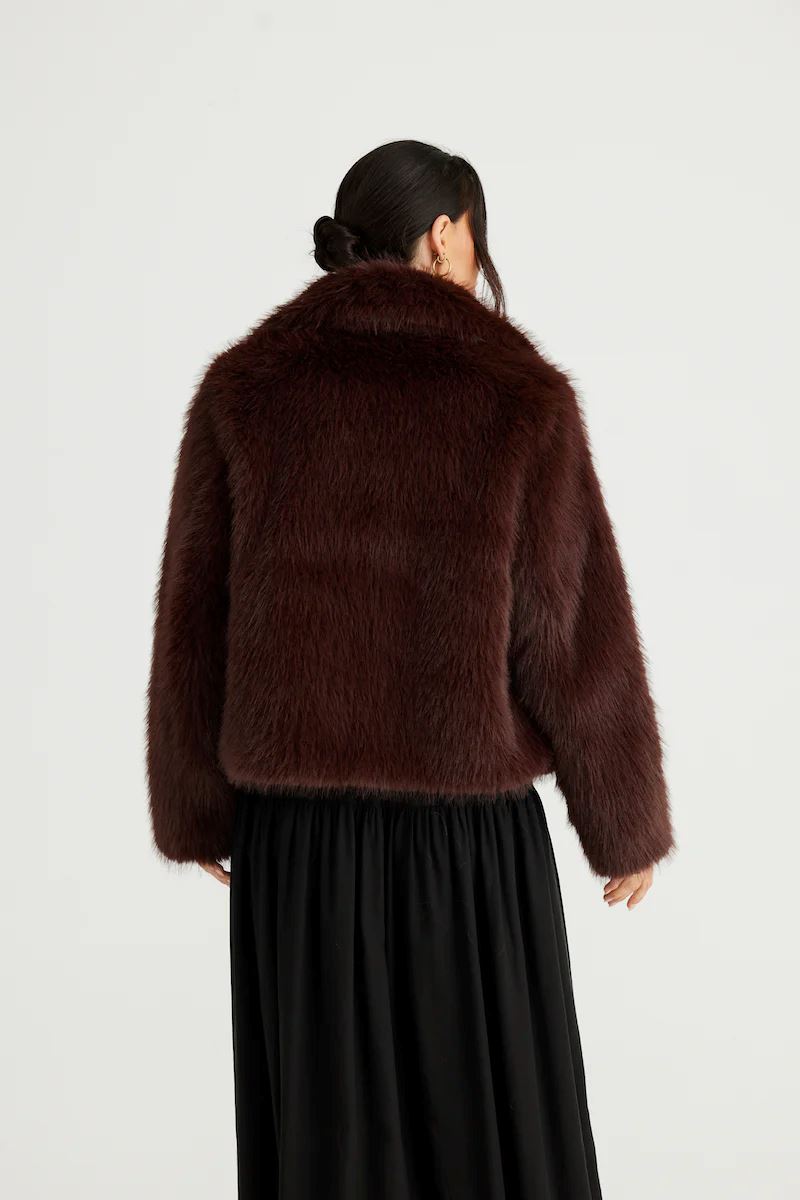 BRAVE AND TRUE Bertoli Jacket - Chocolate Winter Jacket - Zabecca Living