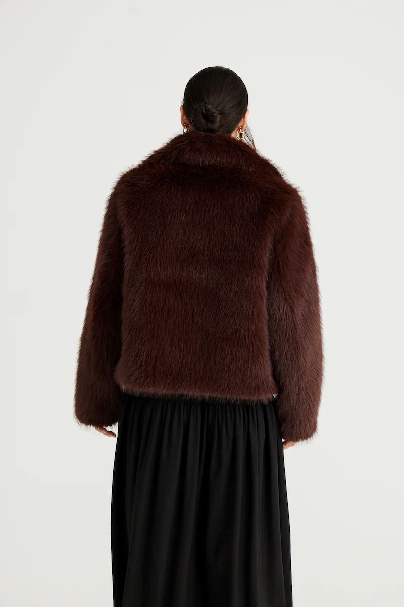 BRAVE AND TRUE Bertoli Jacket - Chocolate Winter Jacket - Zabecca Living