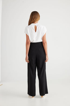 BRAVE AND TRUE Dana Pants - Black PANTS - Zabecca Living