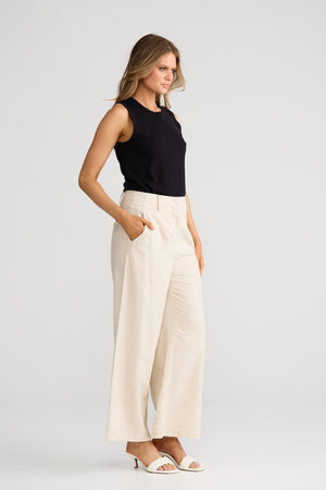 BRAVE AND TRUE Dover Pant - Natural PANTS - Zabecca Living